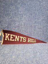 Ultra Rare Vintage Kents Hill School Felt Pennant Maine Prep Boarding Alumni picture