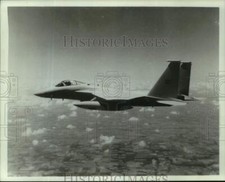 1980 Press Photo McDonnell Douglas F-15 Eagle airplane in flight - lrx31567 picture