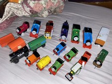 LOT OF 21 Thomas  vintage The Train Tank Engine Wooden /Plastic  Trains picture
