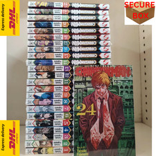 Chainsaw Man Manga Set  Vol 1-24 English Edition New Comic Books - FAST DHL picture