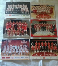 BASKETBALL - 6 team postcards Armani Jeans Milano various vintages picture