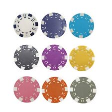 Bulk 1000 Dice Edge Poker Chips 11.5 gram - Pick Your Colors picture