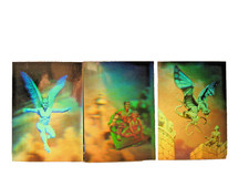 1993 ART OF ROWENA FPG COMPLETE INSERT HOLOGRAM 3 CARD SET FANTASY ART picture