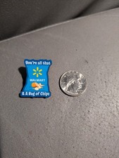 Walmart Employee Associate Pin - You're All That & A Bag Of Chips Spark Logo picture