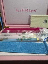 Montegrappa Barbie & Ken Limited Edition Fountain Pen Set 14K Gold Nib New picture