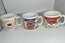 Vintage 1999 Campbell’s Soup Mugs - by Westwood - Lot of 3 picture