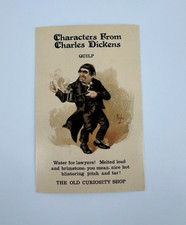 Unposted Charles Dickens Postcard Quilp - No. 1 of 24 - Old Curiosity Shop picture