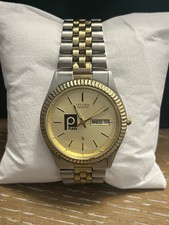 Publix Citizen Watch Two Tone Works New Battery Scratches On Crystal See Photos picture