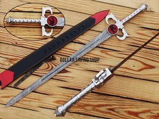 Custom Handmade Damascus Steel Blade Thundercat Lionio Sword of Omens Replica. picture