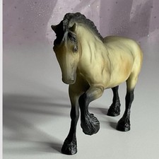 Breyer Paddock Pals Dun Clydesdale from 3175 Action Drafters, Big & Small 1994 picture