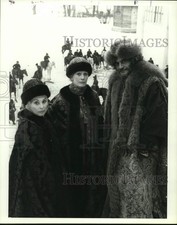 1985 Press Photo Lilli Palmer, Vanessa Redgrave, Omar Sharif in