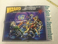 Wizard Issue 17 Poster 1992 Original Promo 22x17 Voyager Comics RARE picture