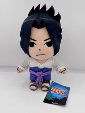 Vintage 2002 GE Animations Naruto Sasuke Uchiha 8” Plush New With Tags  picture