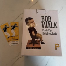 Pittsburgh Pirates Bob Walk Chair Tip Bobblechair Bobblehead Root Sports New picture