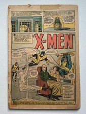 X-Men #1 Marvel Comics 1963 1st Professor X & Magneto Coverless Jack Kirby Lee picture