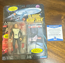 Beckett Star Trek Admiral James T. Kirk Signed Figure TMP William Shatner picture