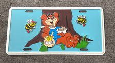 VERY RARE 1988 POST CEREAL GOLDEN CRISP EMPLOYEE BOOSTER LICENSE PLATE NICE picture