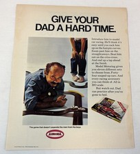 1968 Aurora slot cars ad page~ GIVE YOUR DAD A HARD TIME picture