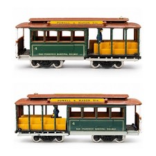 Vintage HO Classic San Francisco Cable Car #4 Miniature Replica Powell & Mason picture