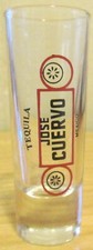Pre-Owned Jose Cuervo Tequila Clear Double Shot Glass picture