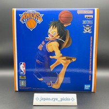 One Piece x NBA New York Knicks Monkey D. Luffy Figure Master Stars Piece Japan picture