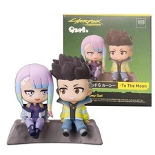 8CM Anime Cyberpunk Edgerunners Figure David Martinez Lucy Qset To The Moon picture
