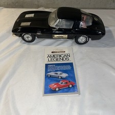 Vintage Jim Beam 1963 Chevy Corvette Stingray Decanter Black & Insert EMPTY picture