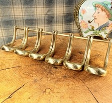 Authentic Carl Auböck Brass 6 Pipe Rest Stand Marked Illums Bolighus Denmark picture