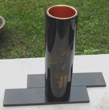 Japanese Wajima Lacquerware Sone Kogei Original Vase w/Box COA * AKIKO SUGIYAMA picture
