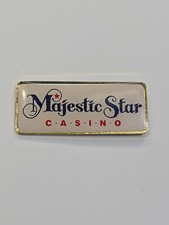 Majestic Star Casino Lapel Pin Lake Michigan Gary Indiana Closed 2021 picture