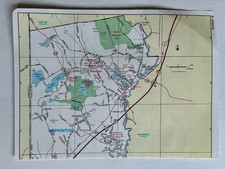 Vintage Hopkinton Rhode Island Map Canochet Rockville Arcadia Manangement Area picture