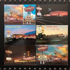 [6] The Stardust Hotel Las Vegas Nevada postcards [all posted] picture