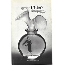 Chloé Parfums Lagerfeld Perfume Advertisement Print 1979 picture