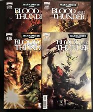 Warhammer 40k Blood and Thunder #1 #2 #3 #4 Complete 1-4 Set Boom Studios FN picture