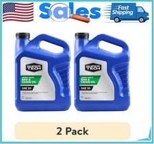Super Tech SAE 30 Bar and Chain Oil, 1 Gallon Bottle (2 PACK) picture