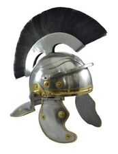 New Antique Replica Centurion Vintage Roman helmet Roman Helmet with Black Plume picture