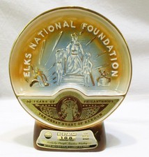 1977 Jim Beam 50th Anniversary Elks National Foundation Decanter - Empty - picture