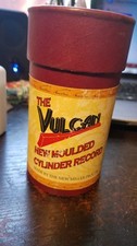 RARE 2 MINUTE VULCAN NEW MOULDED CYLINDER RECORD-THE LIVER STORY-THOMAS EDISON. picture