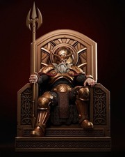 Odin on Throne Sculpture Statue Model Kit Unpainted/Unassembled picture