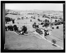 Photo:Bernville PA Farm Aerial Landscape ca. 1953 Photocopy Photo picture