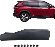 Rear Right Side Lower Door Molding Trim Compatible with Nissan Rogue 2021 2022 2 picture