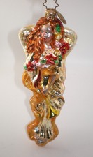 Vintage 2001 Christopher Radko Retired SERAFINA ANGEL w/ Trumpet  Ornament 7