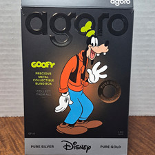 Agoro Disney Goofy Shaped  Pure Silver Precious Metal Collectible #339 picture