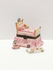 Boyds Bears Treasure Box The Royal Bed w/Princess Pipsqueak McNibble 392164 NIB picture