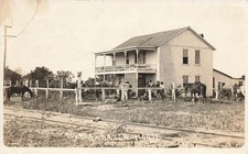 LP48 Kingsville TX Norias King's Ranch House Bandit Wars 1915  RPPC  Postcard picture