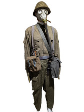 East German DDR Strichtarn Soldier Kit - m56 Uniform & Field Gear (Full Pack) picture