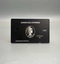 Customized American Express Black Centurion 1:1 - Custom AMEX Metal Card picture