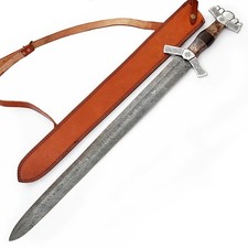 Valhalla Rising Damascus Steel Sword picture