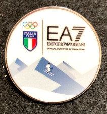 MILANO CORTINA 2026 OLYMPIC GAMES SPONSOR PIN. EA7 EMPORIO ARMANI. ITALIA TEAM picture