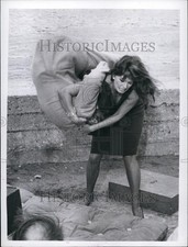 1960 Press Photo Sophia Loren Peter Sellers Film Actors The Millionairess picture